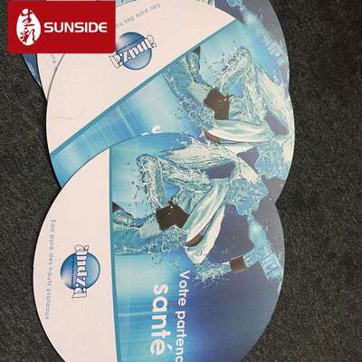 厂家制作5MM雪弗板异形雕刻 写真背胶裱安迪板 活动展板广告喷绘