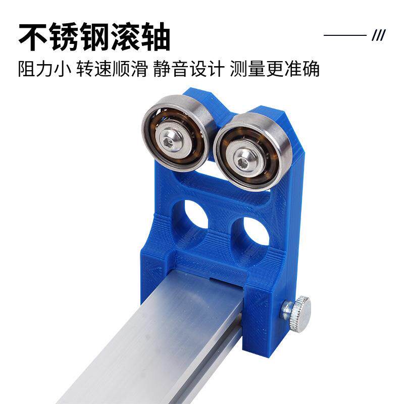 亚马逊新款铝合金选箭器高速轴承蓝色简易版箭支直度检测器