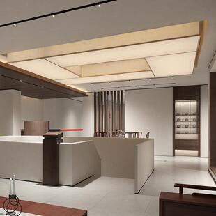 店宴会厅务大吸顶灯别墅大堂售楼型处大厅复式 酒商会SVJ议室灯具