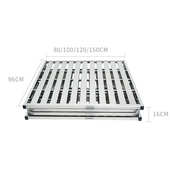 包邮 家用折叠床办公室单人午休床简易陪护免安装 不锈钢折叠床一件