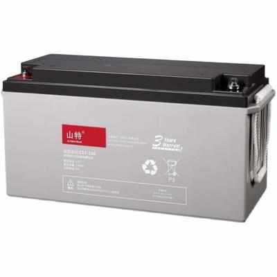 山特蓄电池12V150AH 免维护蓄电池UPS/EPS/直流屏应急电源