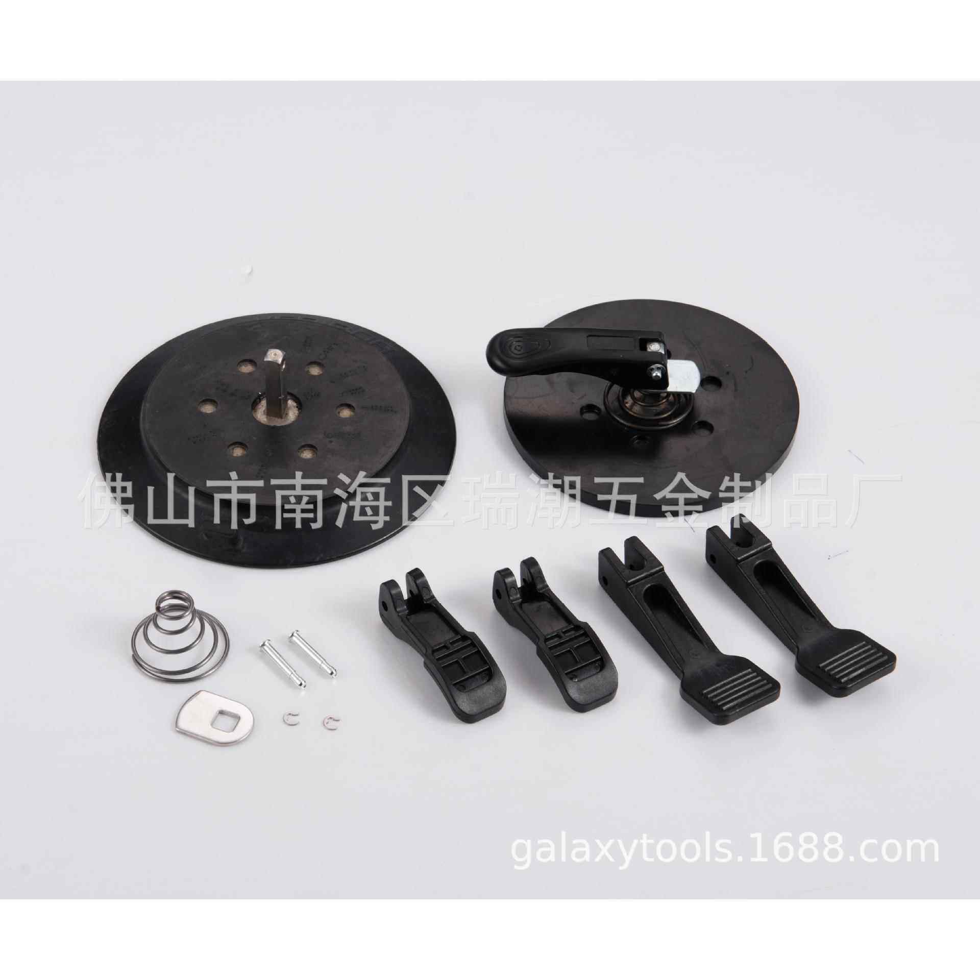 吸盘强力皮吸盘垫吸提器配件单爪二抓三抓玻璃吸盘配件扣手扳手