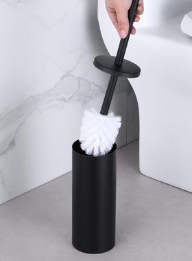 马桶刷壁挂式E21不锈钢厕刷清洁棒卫生间马桶刷架厕所刷杯坐便刷