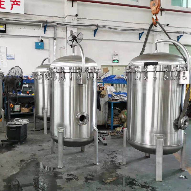 离工业锈冷却水过器循环水固液分TZV不钢袋式过滤滤器厂家