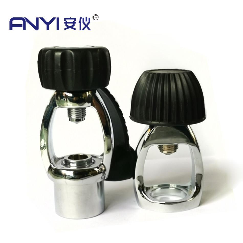 潜水呼吸器碳纤维气瓶充气花篮开关york