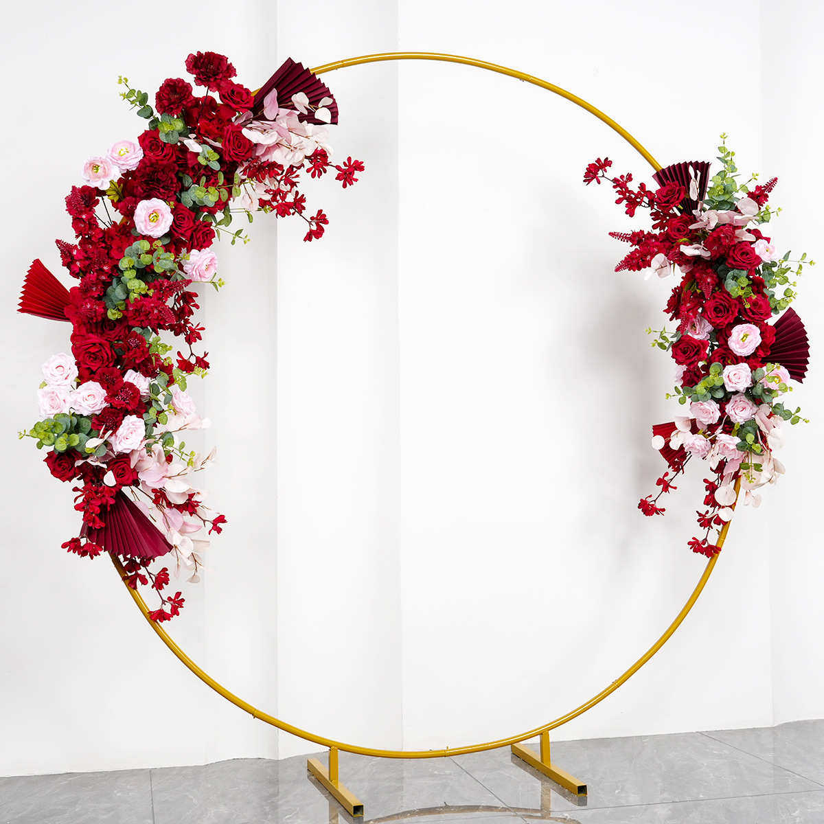 新款扇子排花婚礼布置仿真花背景墙排拱门花橱窗展厅装饰仿真假花,家居饰品,仿真花/假花,淘宝优惠券,粉丝福利购,淘宝优惠卷