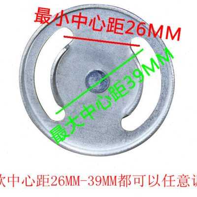 手摇晾衣架顶轮晒衣架配件全钢滑轮维修升降晾衣架配件顶支架维修