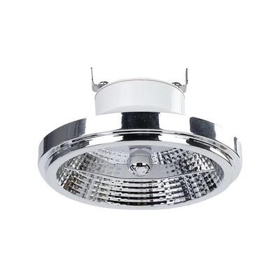 厂家可调光led cob ar111斗胆灯12W G53 GU10筒灯85-265V带导光柱