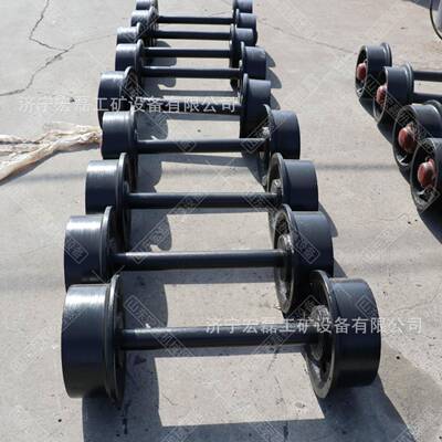 板车轨道轮对井下运输铸钢道锻矿车轮对矿用隧小窑造用21478窑车