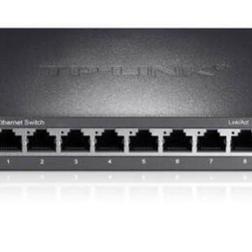 *TP-LINK TL-SG1008D全千兆非网管交换机 8口桌面型即插即用