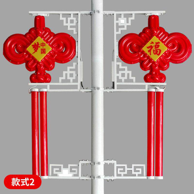 led发光中国结户外防水亮化工程景观装饰节日路灯喜庆中国结挂件