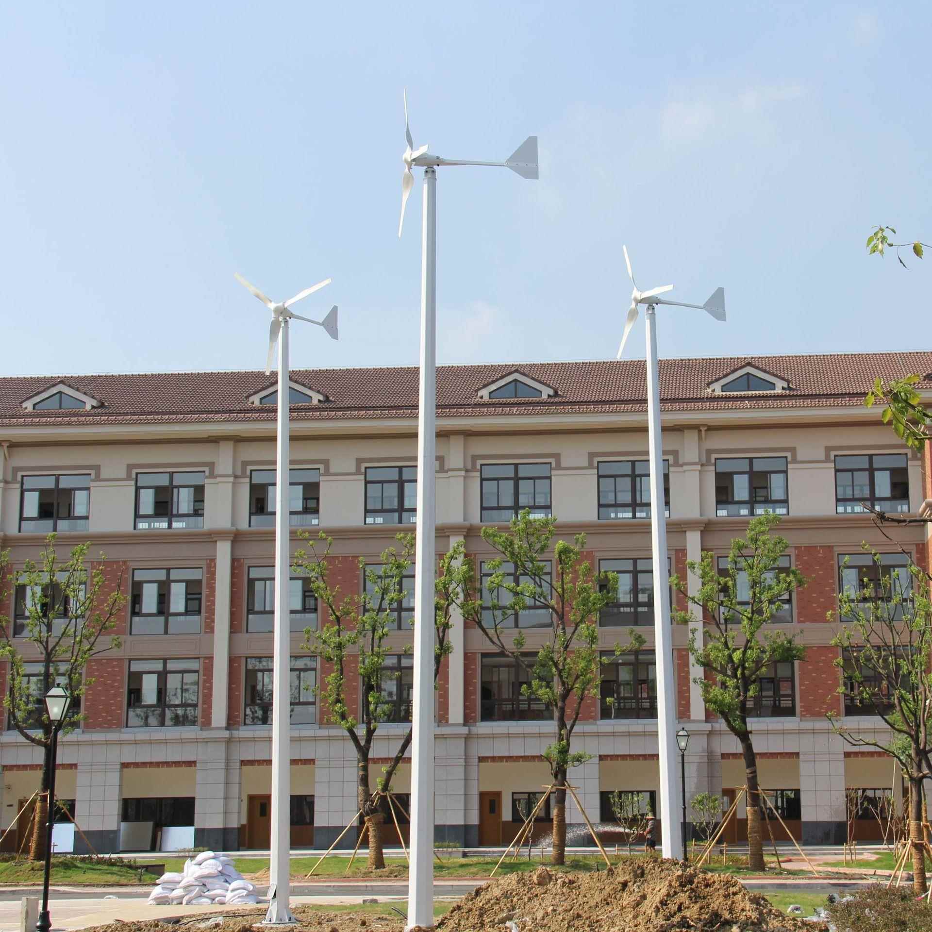 2.5KW3W低转速高效K风能风力发电机风光互补家基用并网网离2.5KW