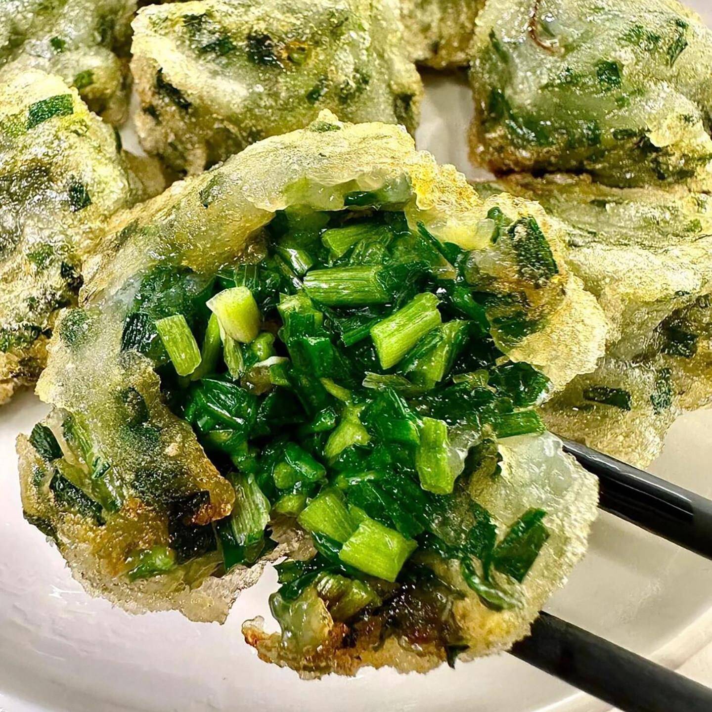 广东潮汕特产美食无米粿韭菜盒子油炸半成品炸类小吃炸货食物商用