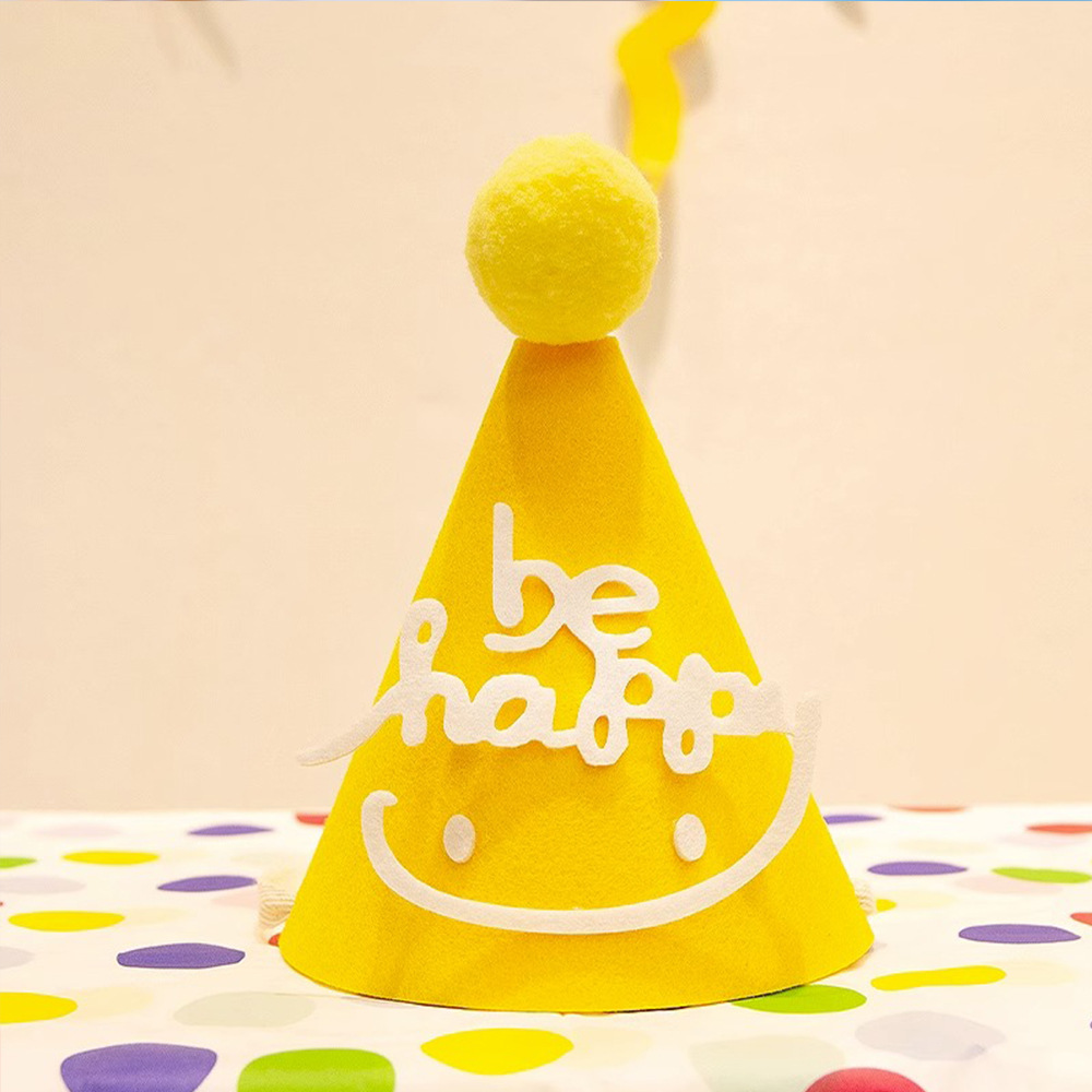 INS生日帽子女童男孩头箍户外拍照装饰品可爱雏菊蛋糕蝴蝶结头饰