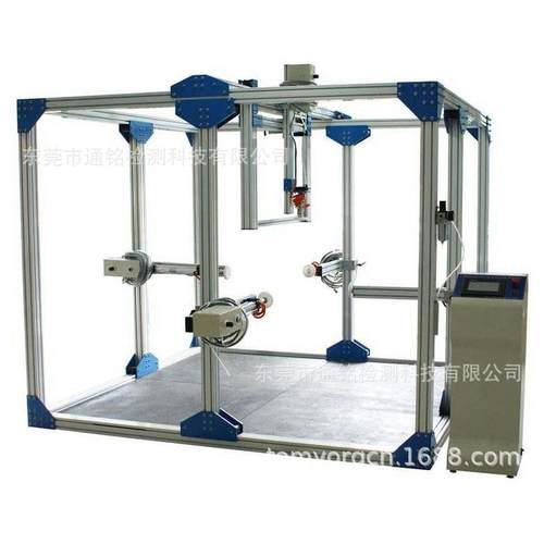 现货柜桌床综合框架测试仪五通道试验机专业家具设备厂GB28007