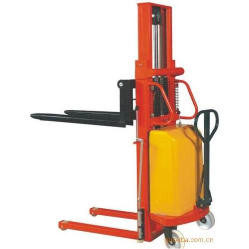 厂价供应竞励福搬运车DCY半电动升高车液压推高车