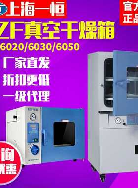 上海实验室6030一恒温/真空抽6020干燥箱真空-电热恒烘箱6050dzf/