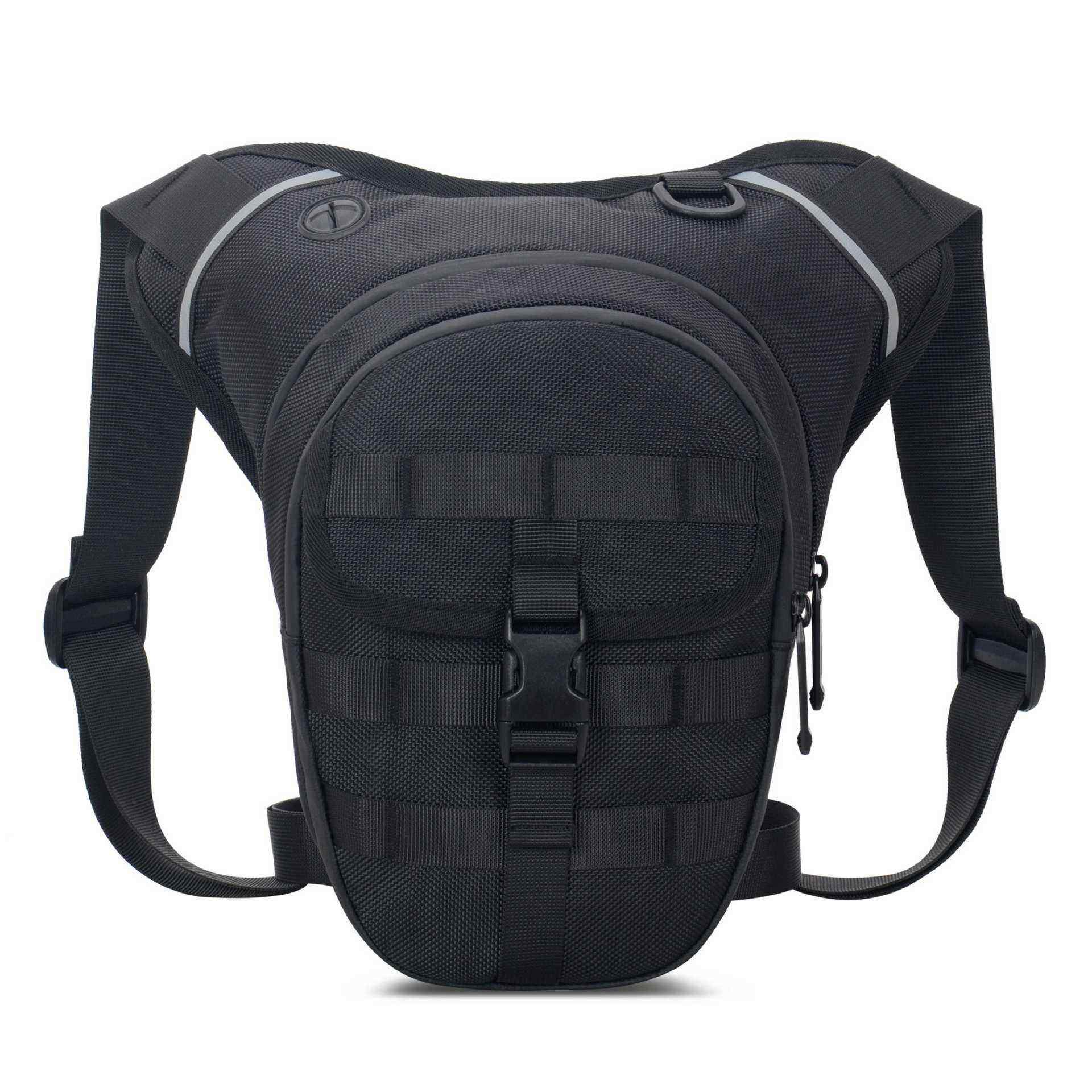 新款摩托车骑行腿包户外机车多功能腰包大容量防水战术腿包新款定