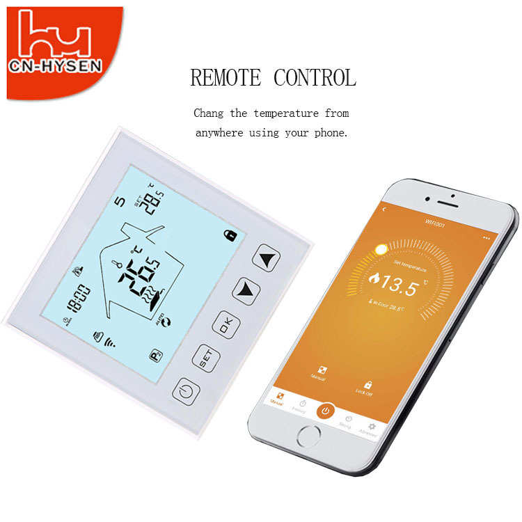 小房子智能温控器水电地暖温控 温度控制面板温控器智能温