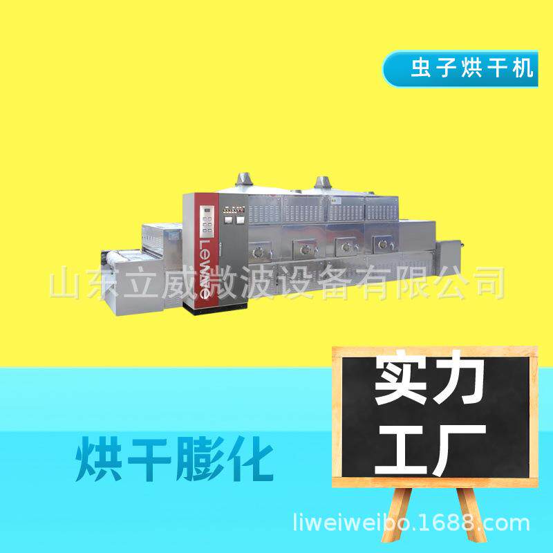 黑水虻面包虫蛋白虫烘干膨化机脱水机干燥快全新设备
