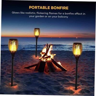 Solar Garden Lights Torch Light Outdoor Decoration 火把灯 1