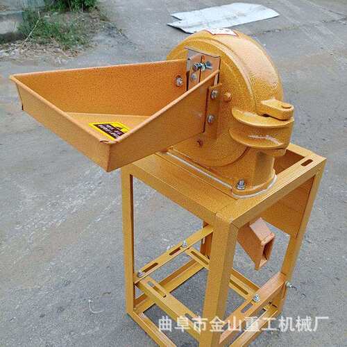 柴油机带爪型破碎机15型辣椒粉碎机新款自吸式玉米粉碎机