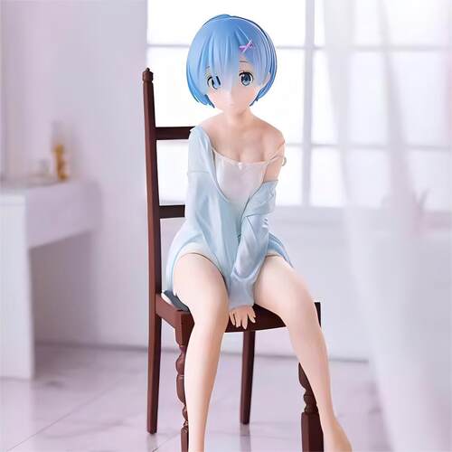 日本手办美少女景品机箱蕾姆可爱女孩二次元蛋糕桌面摆件礼物