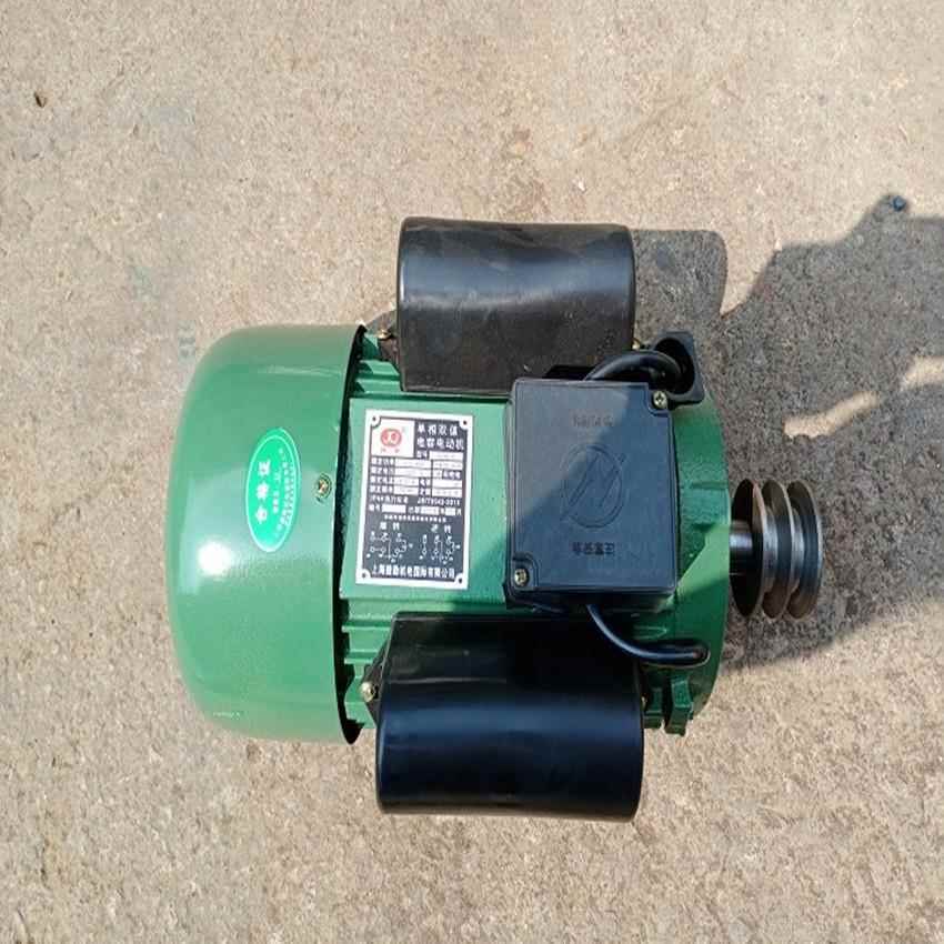 全铜线2.2KW单相异步双值卧式电动机发动机2.2千瓦驱动机械电机