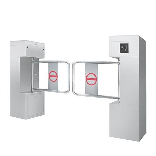 厂家立式摆闸人脸识别刷卡遥控考勤工地三辊闸人行通道门翼闸机