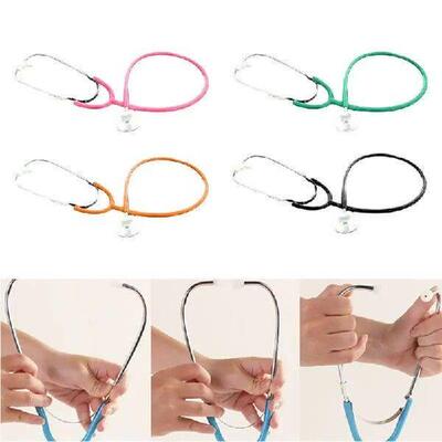 Kids Doctor Toys 9 Colors Stethoscope Pretend Play Doctors