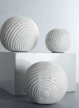 现代简约创意抽象树脂摆件客厅家居装饰品桌面房间样板间装饰摆设