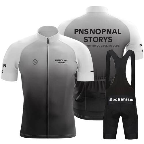 PNS夏季短袖骑行服套装男公路车自行车速干 透气背带骑行裤上衣