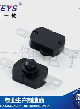 YT-1712-KD直脚手电筒开关LG15D PS-22K台灯按钮1A250V自锁连接器