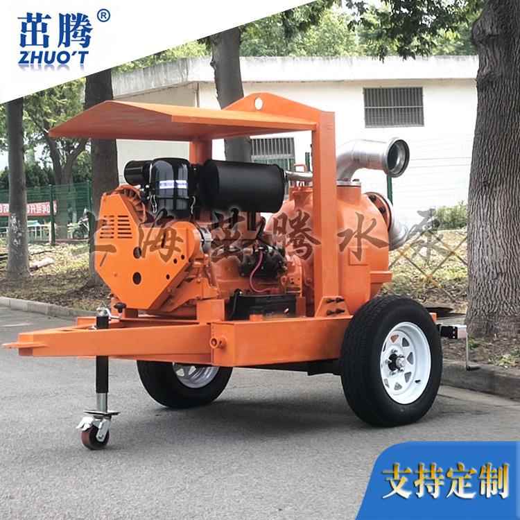 大型应急排涝水泵柴油机大流量6寸污水泵车300立方米自吸排水泵