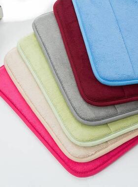 Soft Memory Foam Bath Bathroom Floor Shower Rug Non-slip Mat
