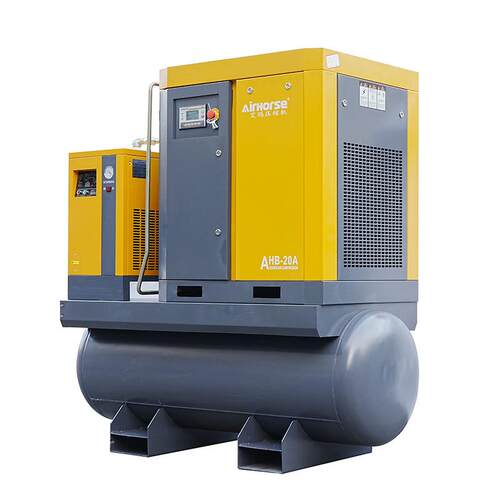 空压机储气罐冷干机过滤器四合一集成一体式空压机免安装接电可用