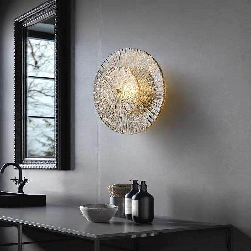 现代简约led走廊过道玄关灯新款北欧楼梯阳台卧室床头背景墙壁灯