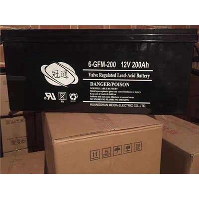Аккумулятор Guantong 6-GFM-200, свинцово-кислотный с клапанным регулированием, не требующий обслуживания, 12V200AH, машинное помещение, источник питания постоянного тока, накопление энергии