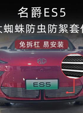 名爵ES5前脸防虫网mges5中网外观改装件专用装饰亮条汽车用品配件