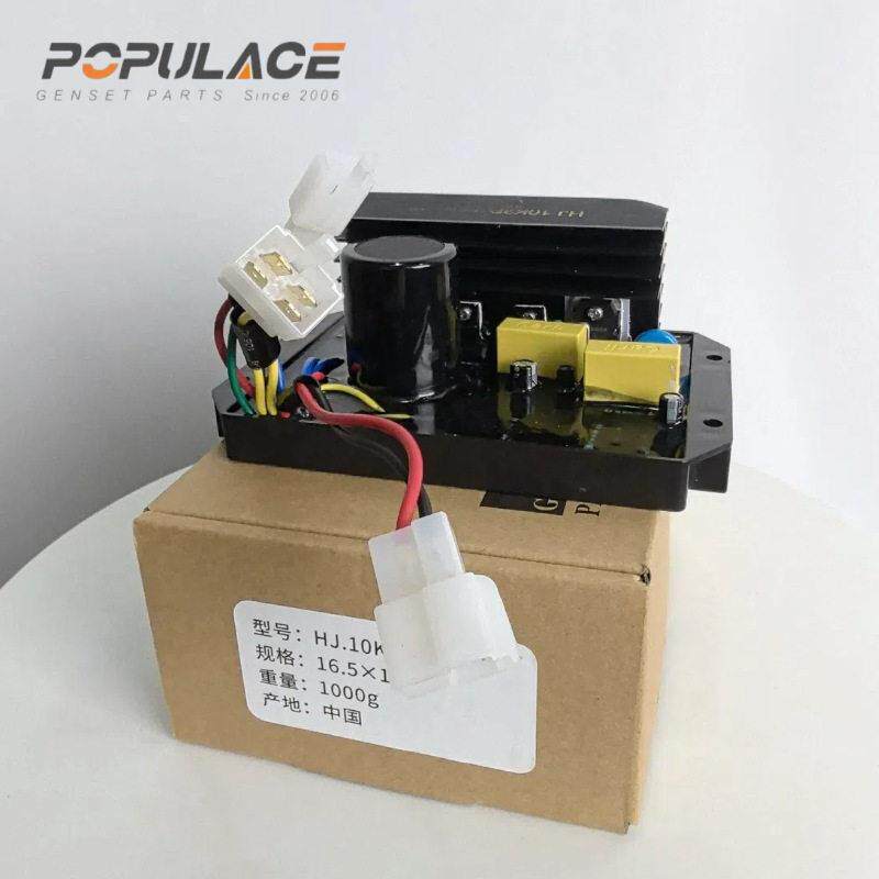 HJ10K2P220V汽油发电机电压调节器A调压板稳压器相110v 380v