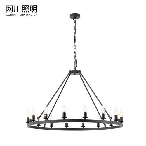 loft美式餐厅吊灯复古工业风餐厅吊灯创意家居个性客厅吊灯