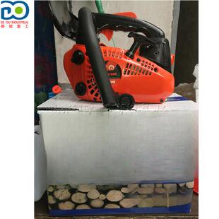 汽油锯木材厂小型伐木锯 全刀口链锯砍树设备 合金导板金属棘齿