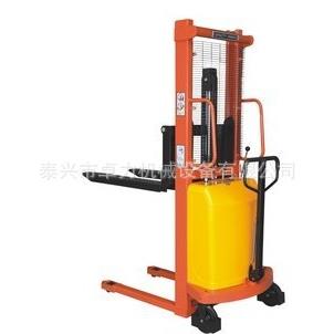 厂家半电动堆高车，电动装卸车，电动叉车，堆垛机