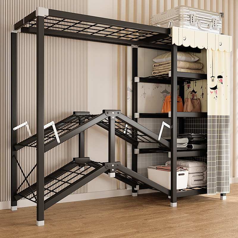 免安装折叠衣柜家用卧室结实耐用布衣柜出租房用简易衣橱收纳柜子