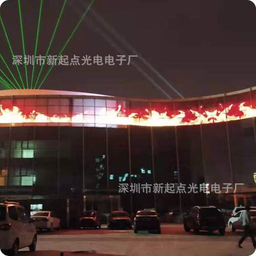 LED网格屏H2020单灯P62.5柔性透明异形幕墙天幕长距离供电网格屏