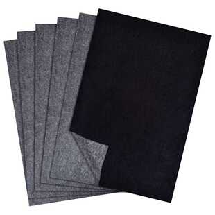 50pcs A4 Carbon Paper Black Legible Graphite Transfer Tracin