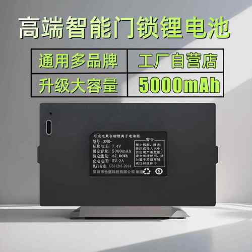 适用于威恒智能锁电池奥力达电子锁密码锁摩帝亚指纹锁专用锂电池