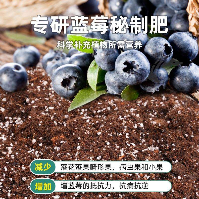 蓝莓专用土蓝莓盆栽地栽营养土弱酸性疏松透气土壤有机种植土肥料
