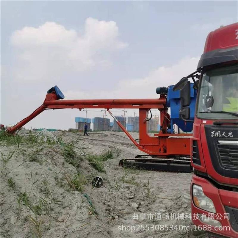 旋式水泥卸船 大型绞库龙地抽灰装LIF车机高产量螺螺旋卸机船机