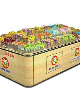 家便利575超市闲散称柜 散称零食柜厂休食品展示柜散店称零食柜